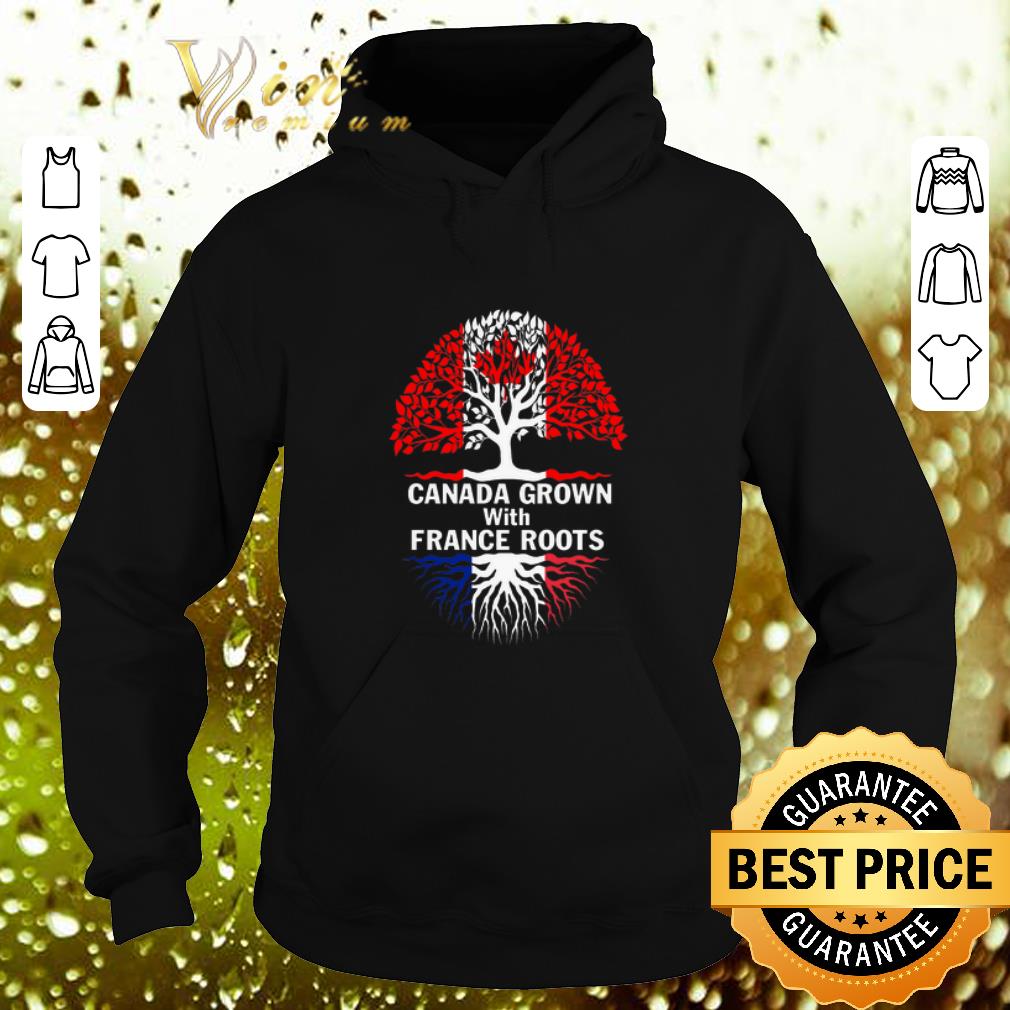 Pretty Canada Grown with France Roots Tree Of Life shirt 4 - Pretty Canada Grown with France Roots Tree Of Life shirt