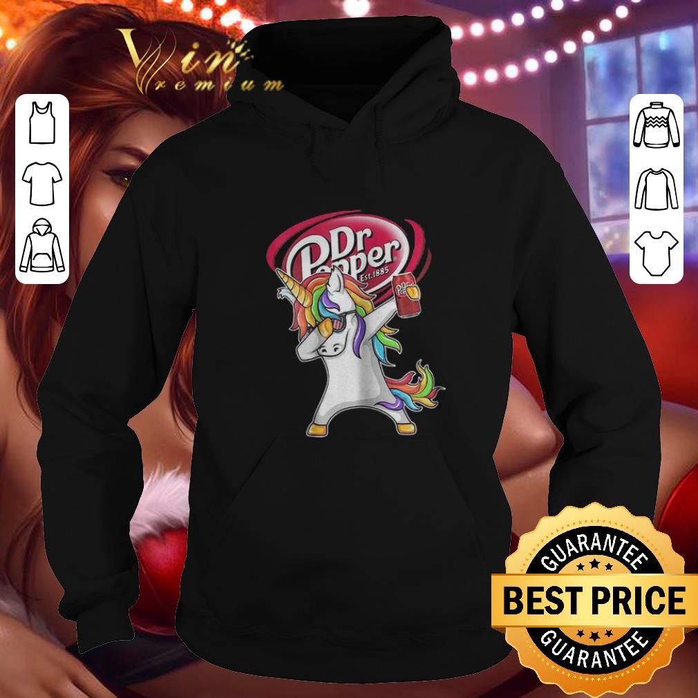 Pretty Dabbing Unicorn Dr Pepper Logo shirt 4 - Pretty Dabbing Unicorn Dr Pepper Logo shirt