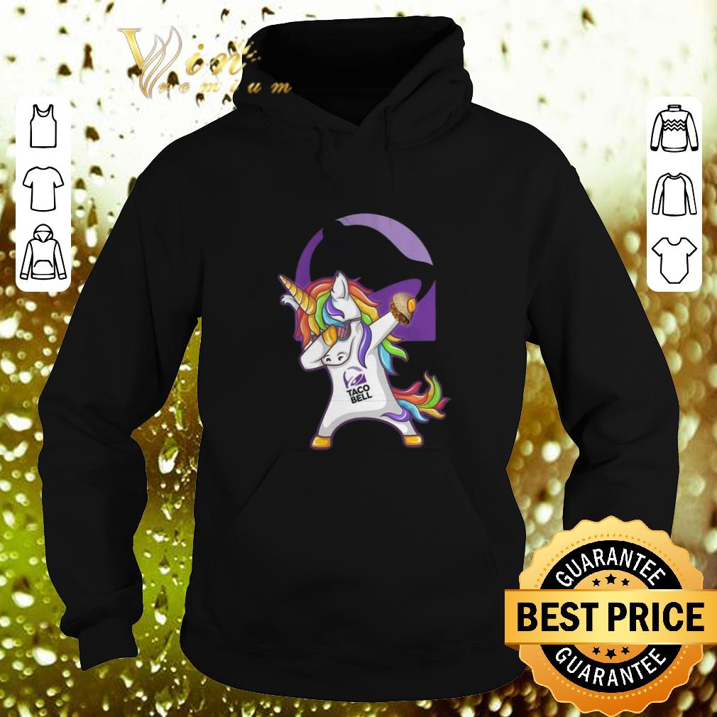 Pretty Dabbing unicorn Taco Bell Logo shirt 4 - Pretty Dabbing unicorn Taco Bell Logo shirt