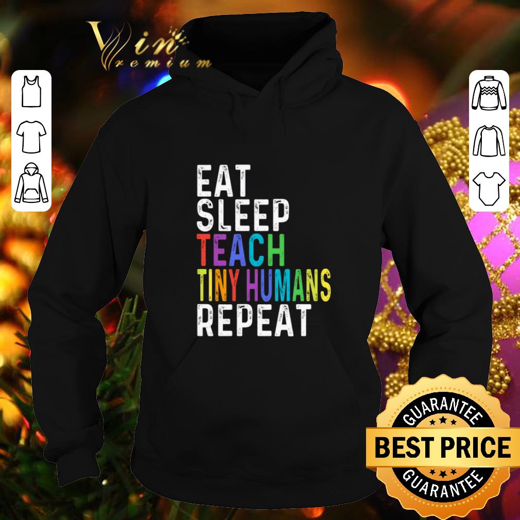 Pretty Eat sleep teach tiny humans repeat LGBT shirt 4 - Pretty Eat sleep teach tiny humans repeat LGBT shirt