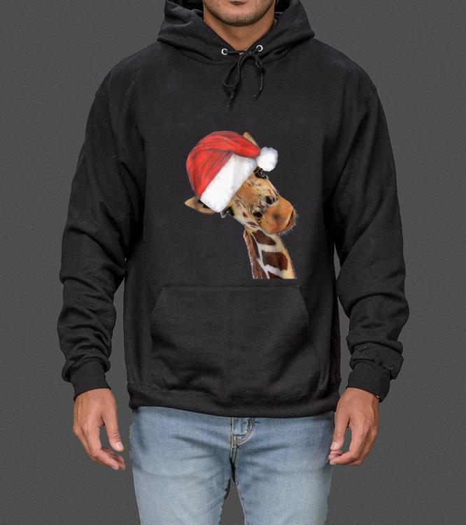 Pretty Good Time Giraffe In Santa Christmas Hat sweater 4 - Pretty Good Time Giraffe In Santa Christmas Hat sweater