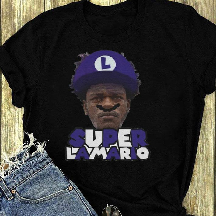 Pretty Lamar Jackson Super Lamario shirt 4 - Pretty Lamar Jackson Super Lamario shirt