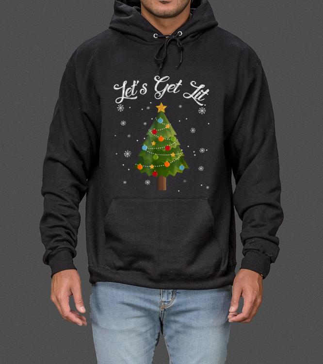 Pretty Let s Get Lit Christmas Tree Funny Drinking Gift sweater 4 - Pretty Let's Get Lit Christmas Tree Funny Drinking Gift sweater