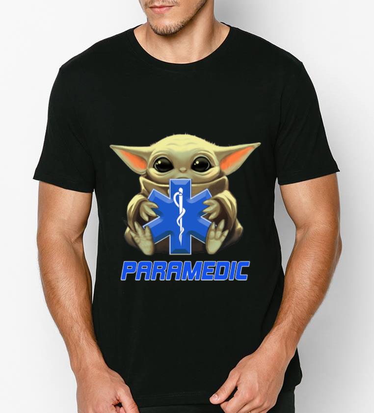 Pretty Star Wars Baby Yoda Hug Paramedic shirt 4 - Pretty Star Wars Baby Yoda Hug Paramedic shirt