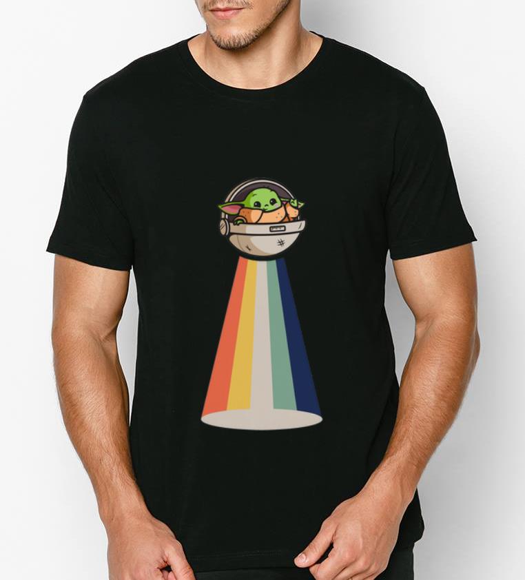 Pretty Vintage Baby Yoda UFO shirt 4 - Pretty Vintage Baby Yoda UFO shirt