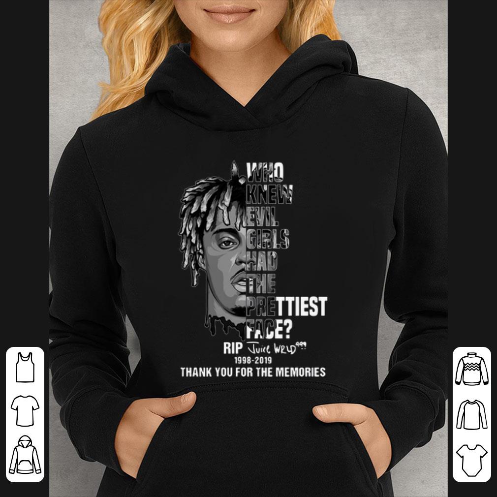 Pretty Who Knew Evil Girls Had The Prettiest Face Rip Juice Wrld shirt 4 - Pretty Who Knew Evil Girls Had The Prettiest Face Rip Juice Wrld shirt
