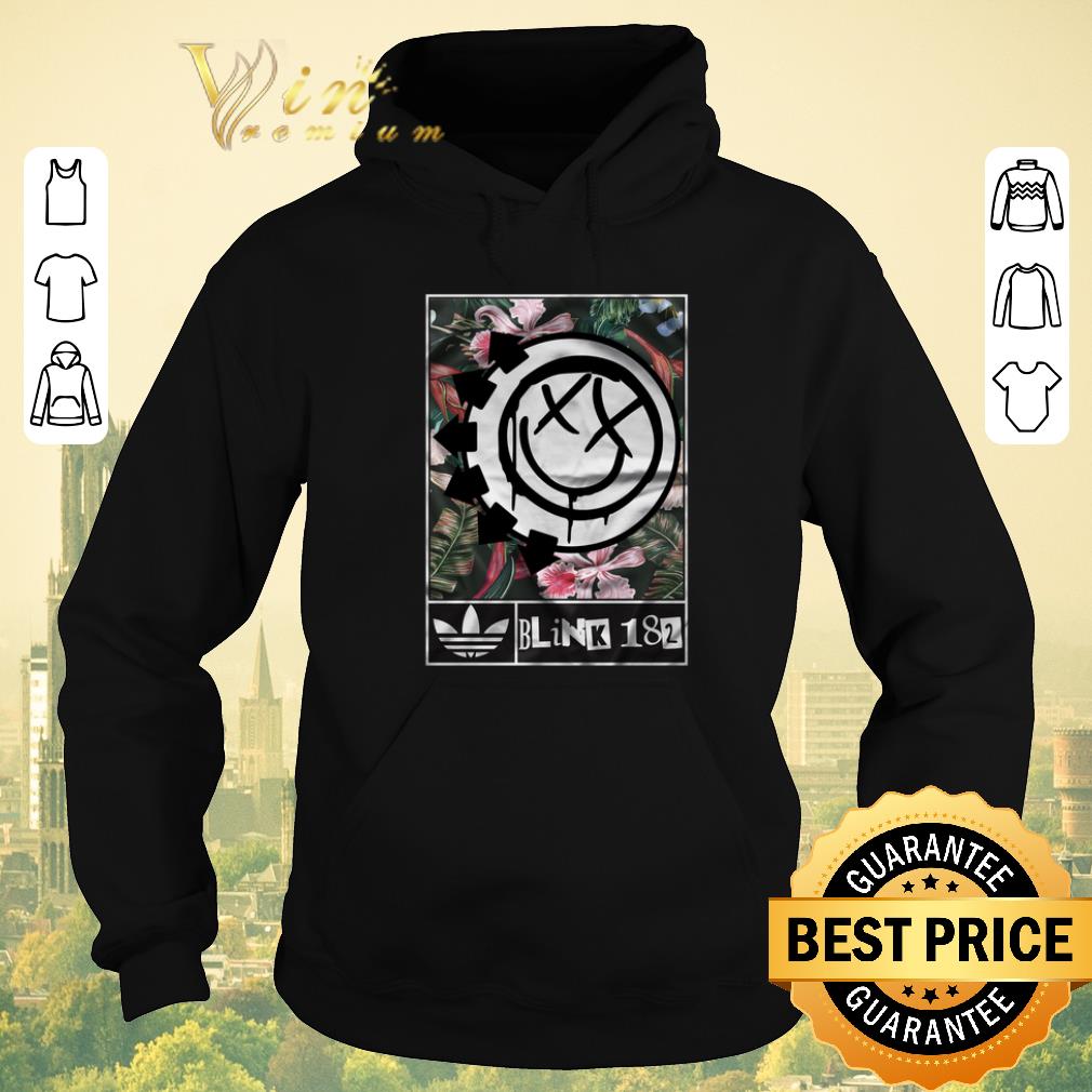 Pretty adidas Blink 182 floral shirt sweater 4 - Pretty adidas Blink-182 floral shirt sweater