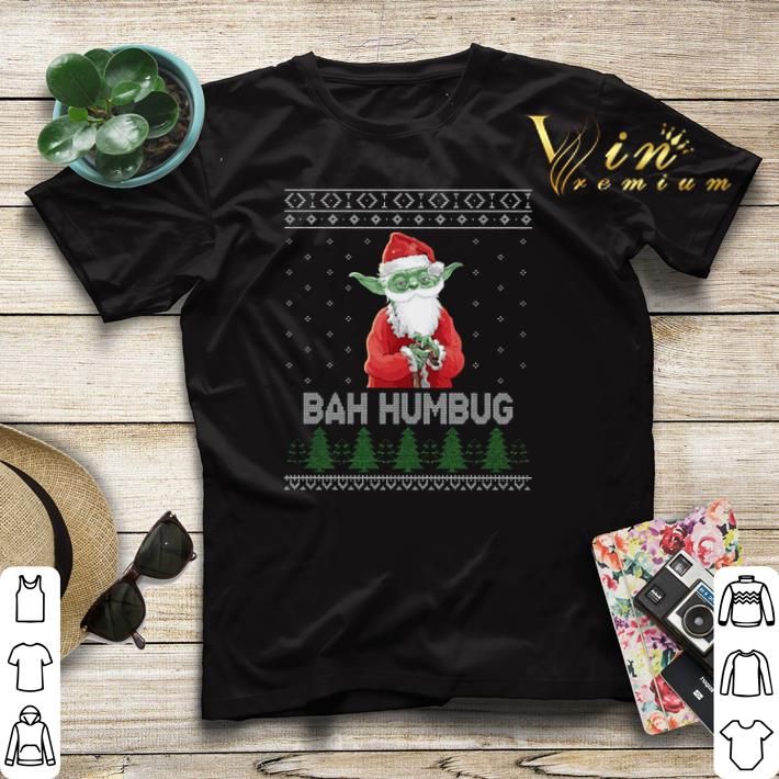 Santa Yoda Bah Humbug Ugly Christmas shirt sweater 4 - Santa Yoda Bah Humbug Ugly Christmas shirt sweater