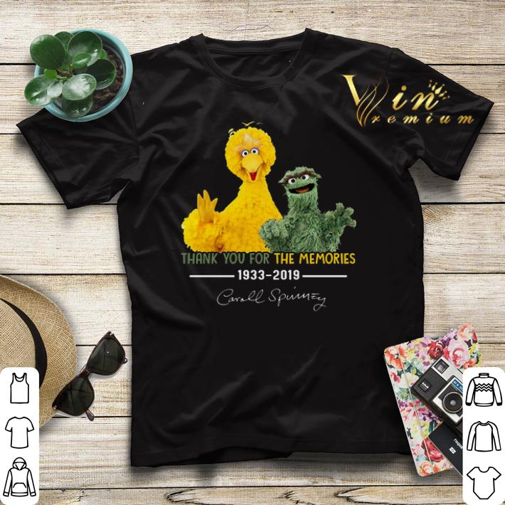Sesame Street thank you for the memories 1933 2019 Caroll Spinney shirt sweater 4 - Sesame Street thank you for the memories 1933 2019 Caroll Spinney shirt sweater