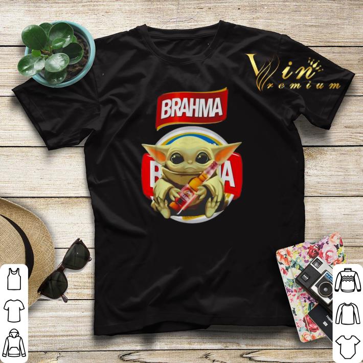 Star Wars Baby Yoda hug Brahma Beer Mandalorian shirt sweater 4 - Star Wars Baby Yoda hug Brahma Beer Mandalorian shirt sweater