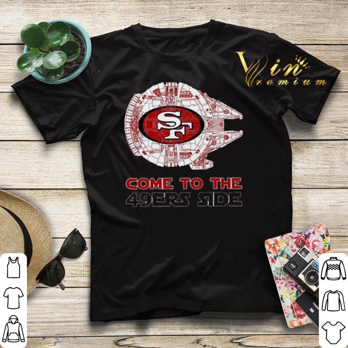 Star Wars San Francisco 49ers Come To The 49ers Side shirt Star Wars San Francisco 49ers Come To The 49ers Side shirt 4 - Star Wars San Francisco 49ers Come To The 49ers Side shirt