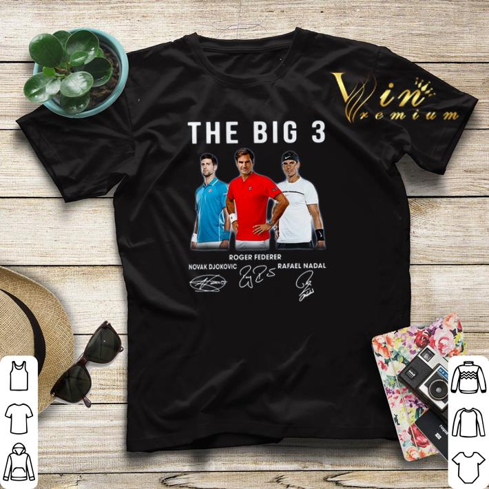 The Big 3 Novak Djokovic Roger Federer Rafael Nadal all Signed shirt sweater 4 - The Big 3 Novak Djokovic Roger Federer Rafael Nadal all Signed shirt sweater