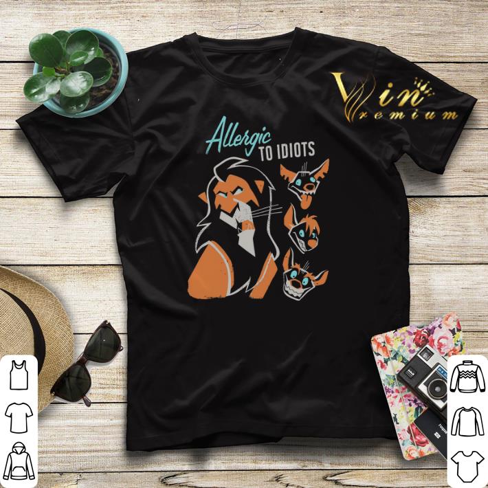 The Lion King Allergic To Idiots shirt sweater 4 - The Lion King Allergic To Idiots shirt sweater