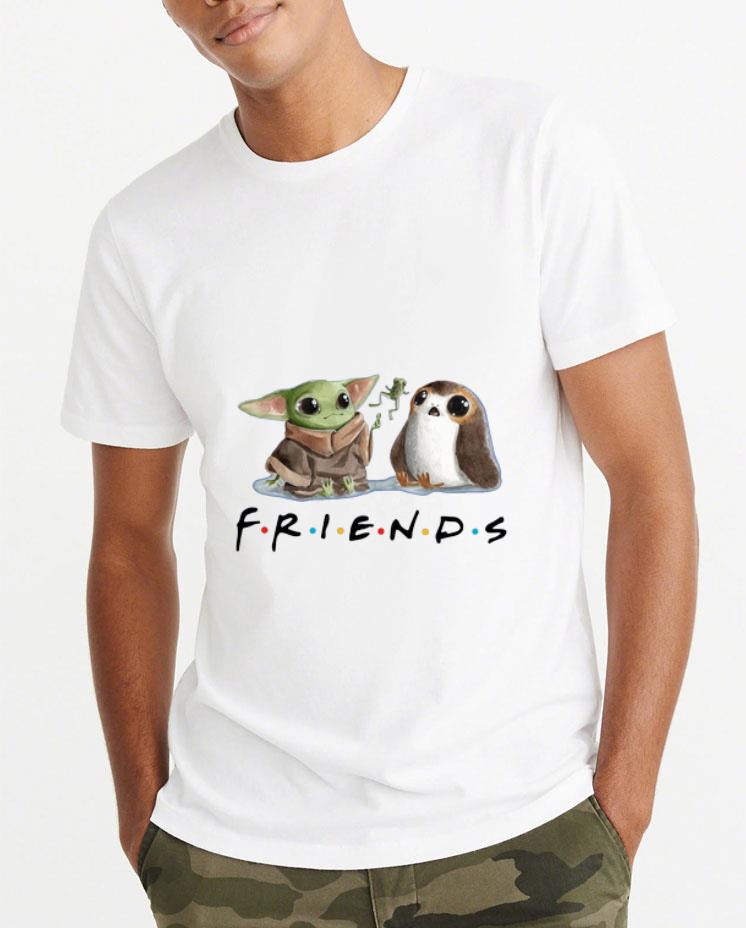 Top Baby Yoda Frog and Penguin Friends shirt 4 - Top Baby Yoda Frog and Penguin Friends shirt