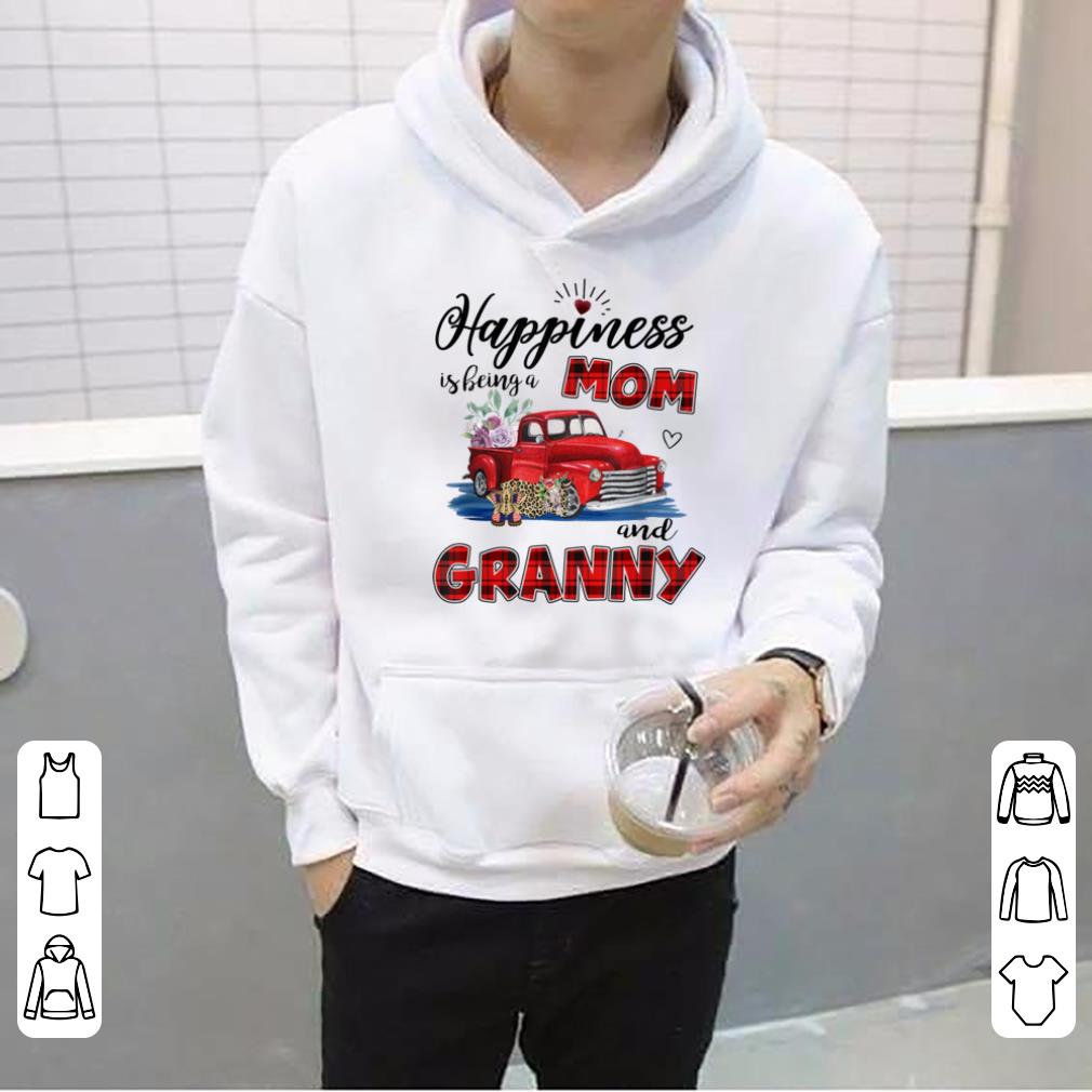 Top Christmas Happiness Is Being A Mom And Granny Truck Flower sweater 4 - Top Christmas Happiness Is Being A Mom And Granny Truck Flower sweater