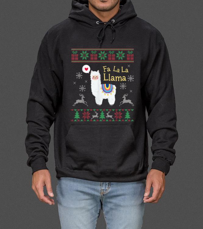 Top Fa La La Llama Ugly Christmas Sweater Style Llama Christmas sweater 4 - Top Fa La La Llama Ugly Christmas Sweater Style Llama Christmas sweater