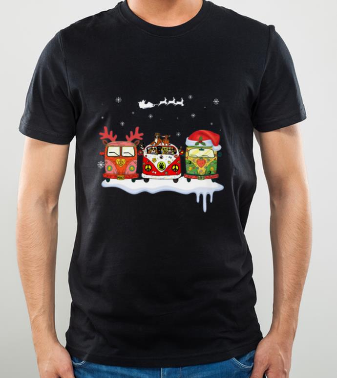 Top Hippie Car Reindeer light christmas shirt 4 - Top Hippie Car Reindeer light christmas shirt