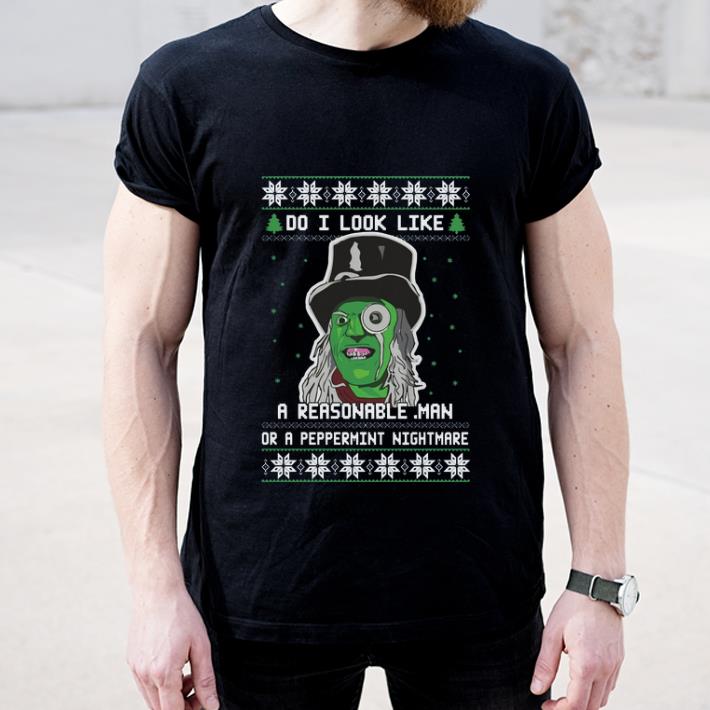 Top Mighty Boosh Do I Look Like A Reasonable Man Christmas shirt 4 - Top Mighty Boosh Do I Look Like A Reasonable Man Christmas shirt