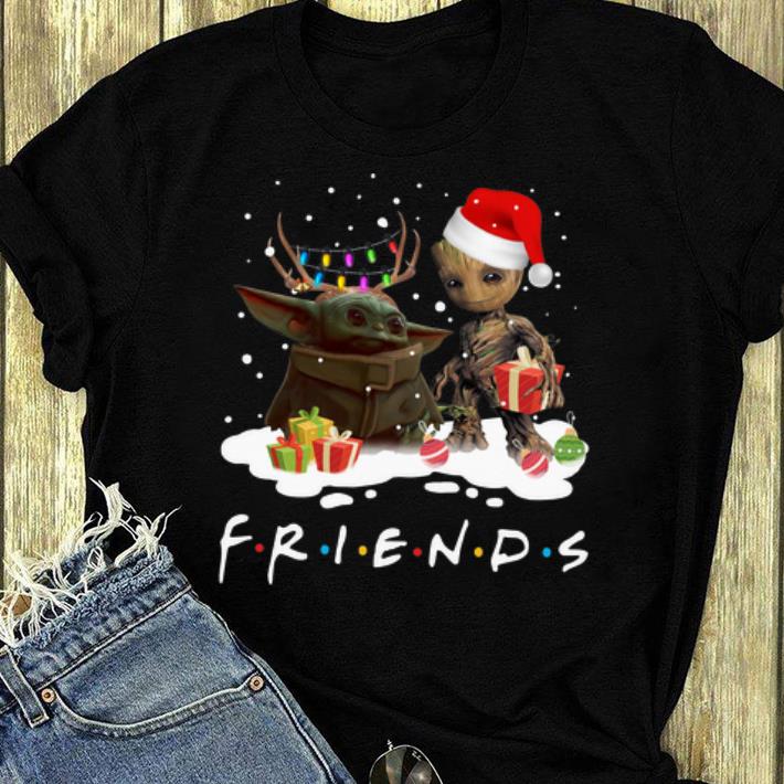 Top Santa Baby Yoda And Baby Groot Friends Merry Christmas shirt 4 - Top Santa Baby Yoda And Baby Groot Friends Merry Christmas shirt
