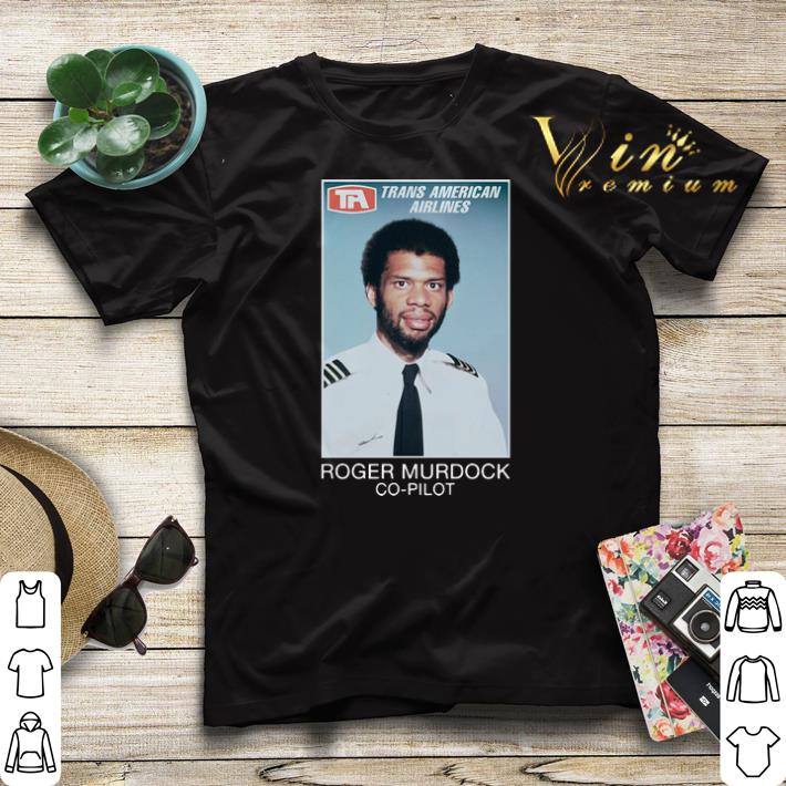 Trans American Airlines Roger Murdock Co pilot shirt sweater 4 - Trans American Airlines Roger Murdock Co-pilot shirt sweater