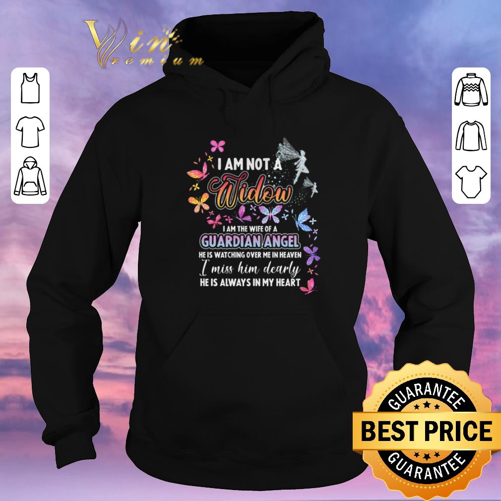 Awesome Butterfly i am not a widow i am the wife of a Guardian Angel shirt sweater 4 - Awesome Butterfly i am not a widow i am the wife of a Guardian Angel shirt sweater