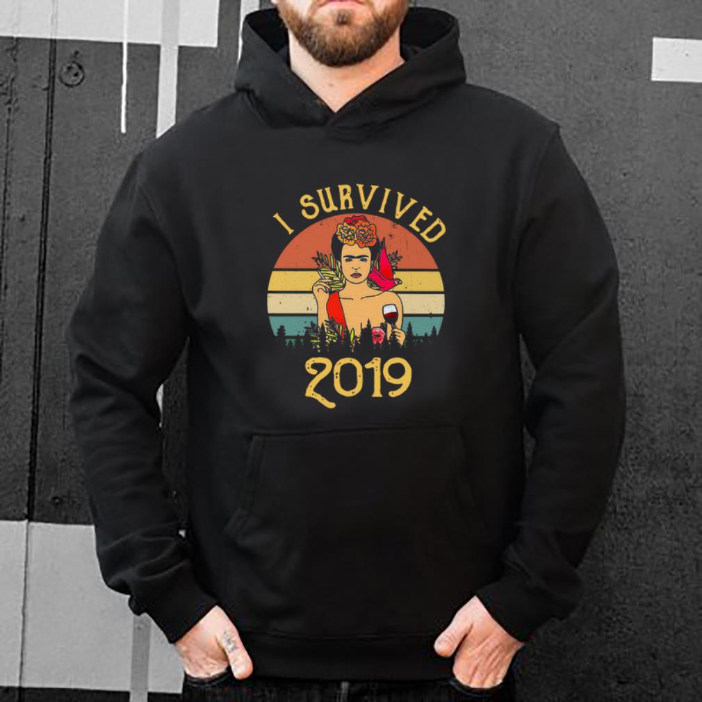 Awesome Frida Kahlo Artist I survived 2019 shirt 4 - Awesome Frida Kahlo Artist I survived 2019 shirt