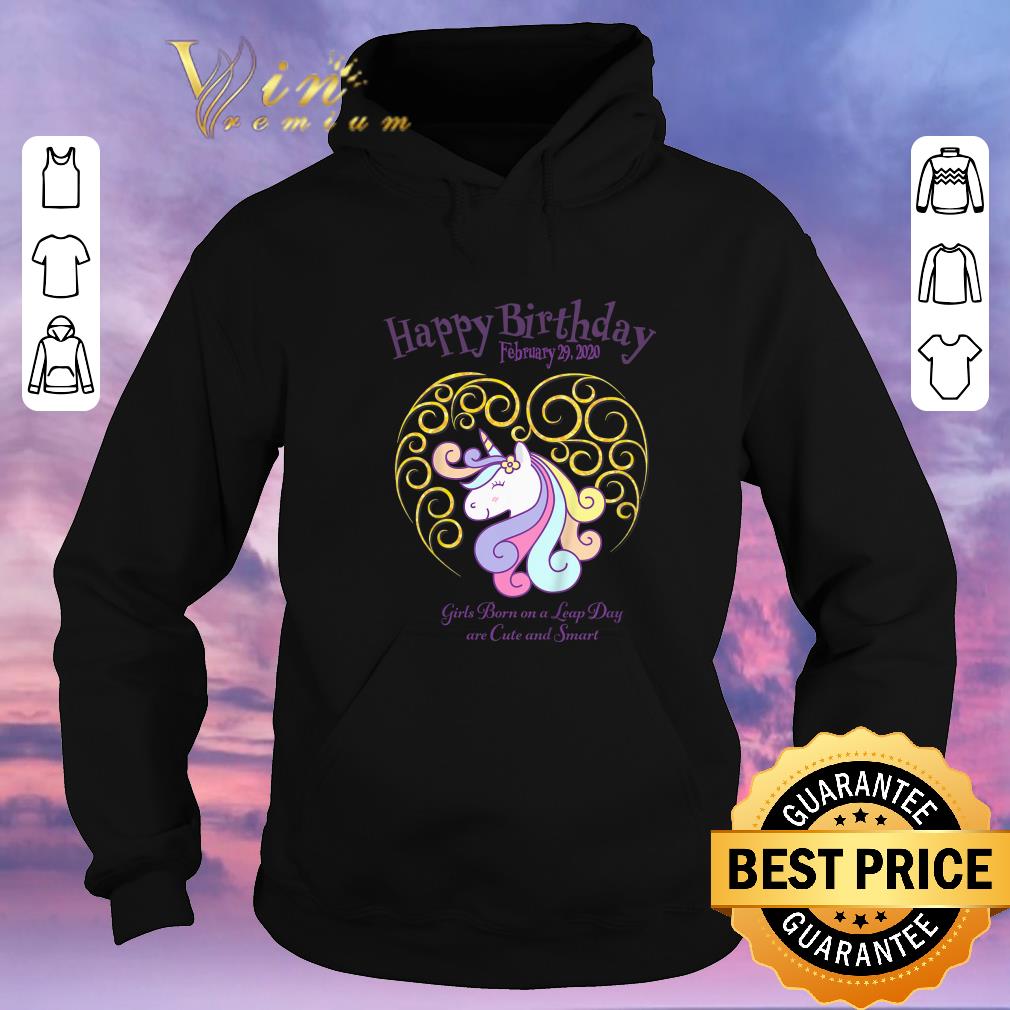 Awesome Leap Day Unicorn Girls Born On A Leap Day Are Cute And Smart shirt sweater Awesome Leap Day Unicorn Girls Born On A Leap Day Are Cute And Smart shirt sweater 4 - Awesome Leap Day Unicorn Girls Born On A Leap Day Are Cute And Smart shirt sweater