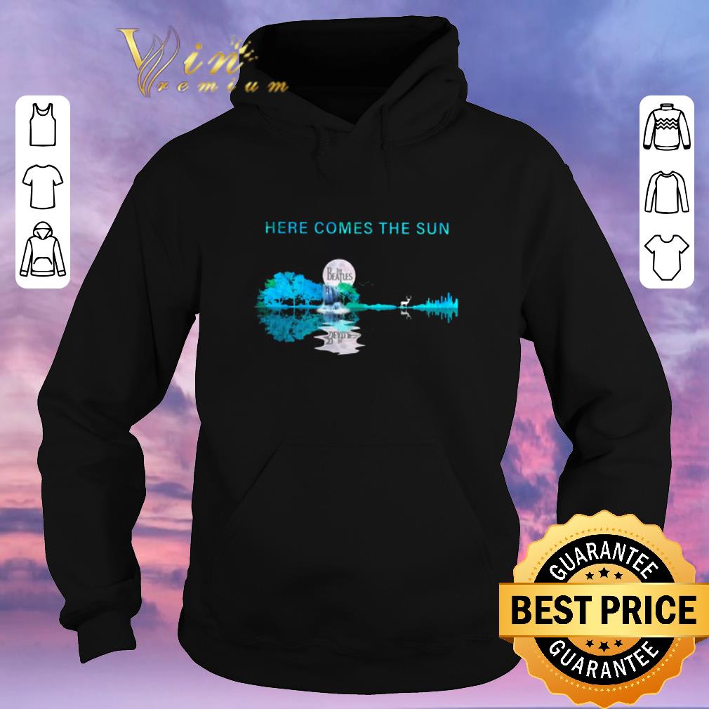 Awesome Moon The Beatles here comes the sun guitar lake shirt sweater Awesome Moon The Beatles here comes the sun guitar lake shirt sweater 4 - Awesome Moon The Beatles here comes the sun guitar lake shirt sweater