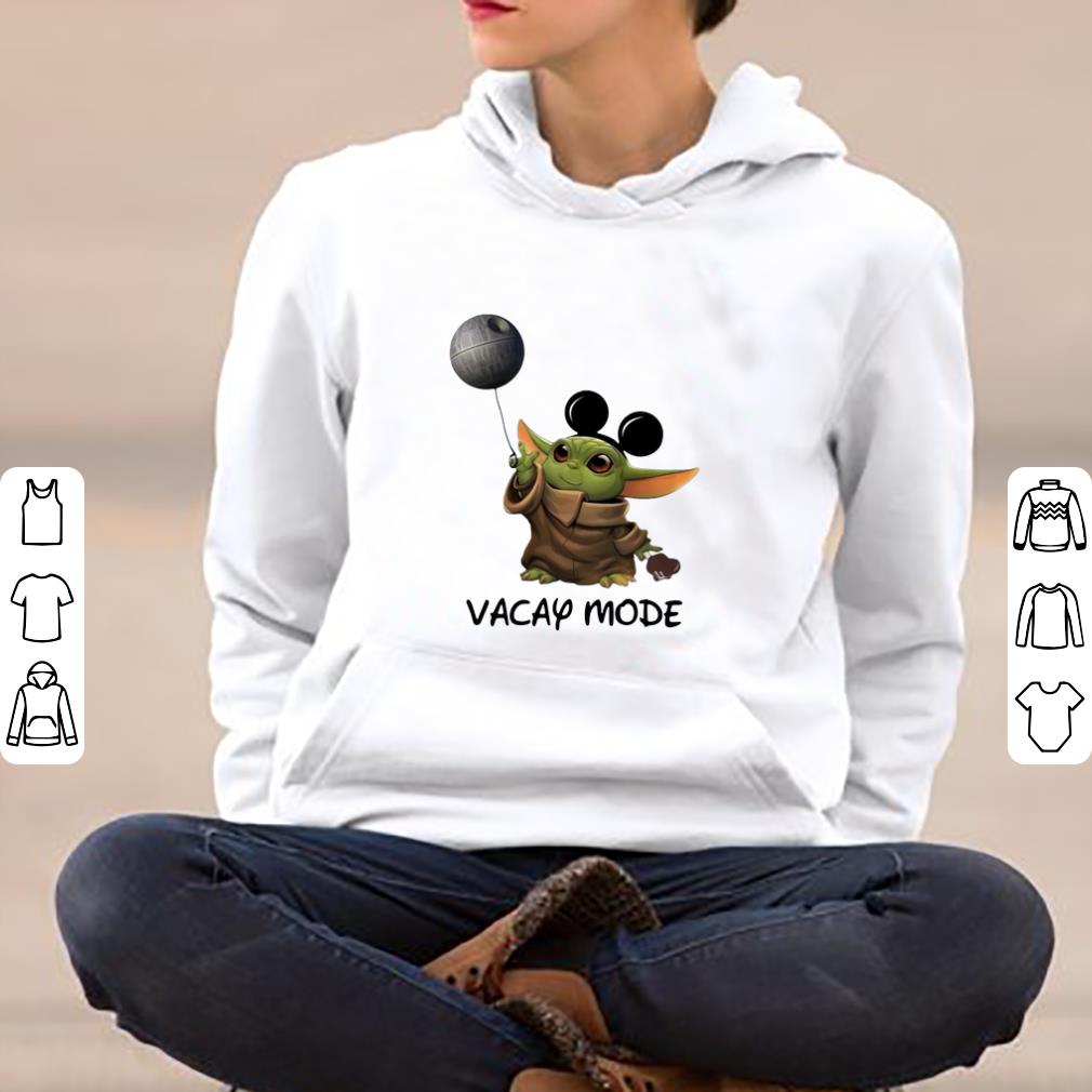Awesome Star Wars Baby Yoda Mickey Mouse Vacay Mode shirt 4 - Awesome Star Wars Baby Yoda Mickey Mouse Vacay Mode shirt