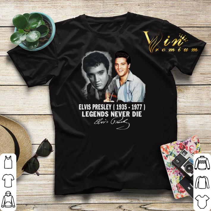 Elvis Presley 1935 1977 legends never die signature autographed shirt sweater 4 - Elvis Presley 1935 1977 legends never die signature autographed shirt sweater