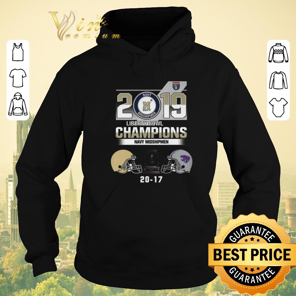 Funny 2019 Liberty Bowl Champions Navy Midshipmen 20 17 Kansas State shirt sweater Funny 2019 Liberty Bowl Champions Navy Midshipmen 20 17 Kansas State shirt sweater 4 - Funny 2019 Liberty Bowl Champions Navy Midshipmen 20 17 Kansas State shirt sweater