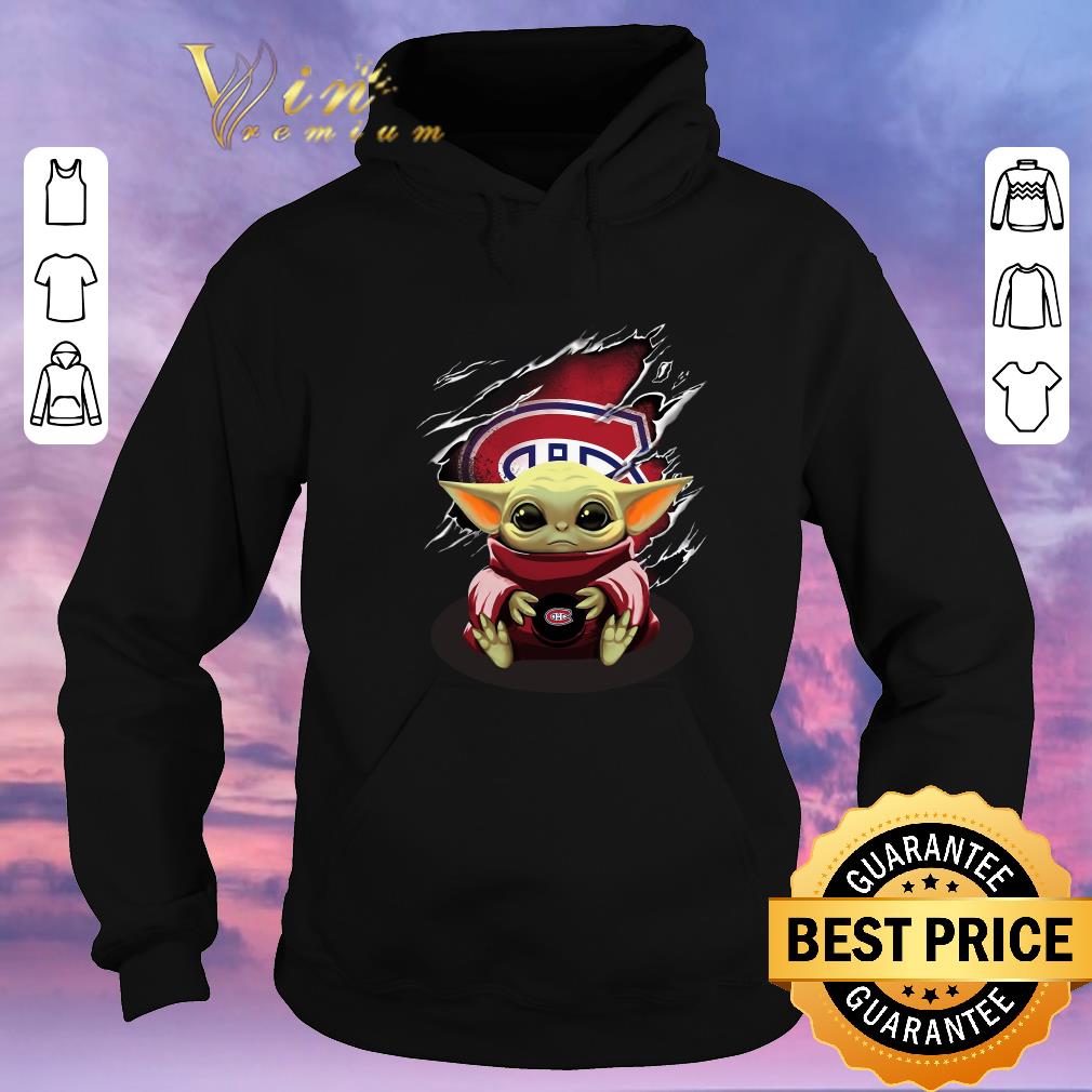 Funny Star Wars Baby Yoda Blood Inside Montreal Canadiens shirt sweater 4 - Funny Star Wars Baby Yoda Blood Inside Montreal Canadiens shirt sweater