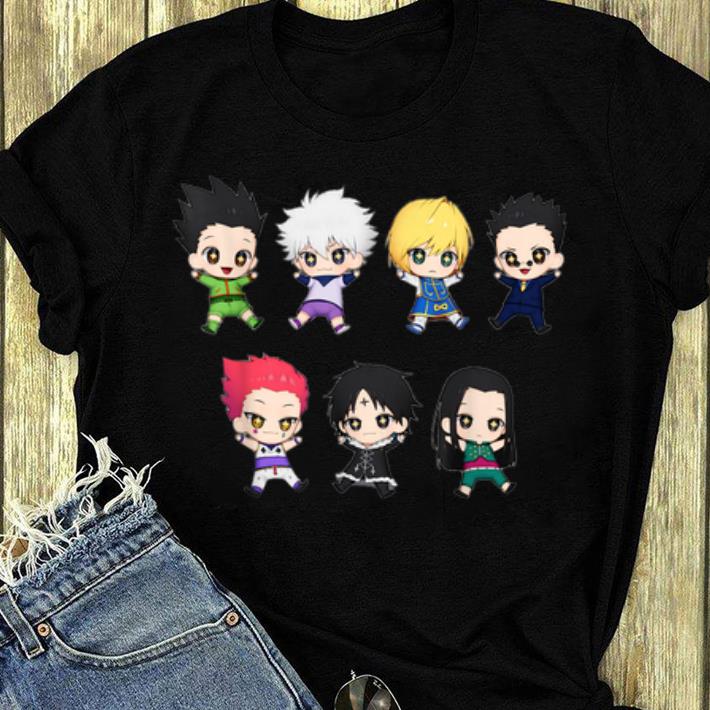 Great Hunters X Hunter Chibi Characters shirt 4 - Great Hunters X Hunter Chibi Characters shirt