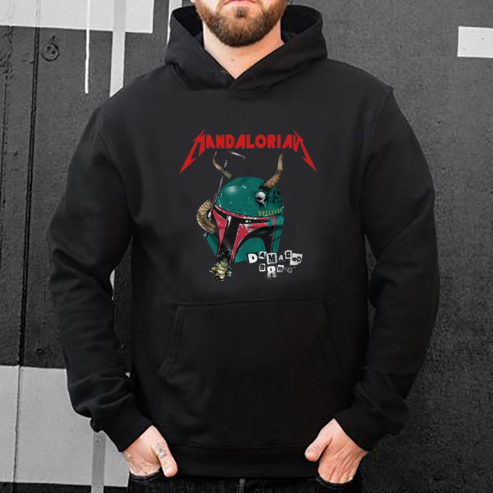 Great Mandalorian Damaged Armor shirt 4 - Great Mandalorian Damaged Armor shirt