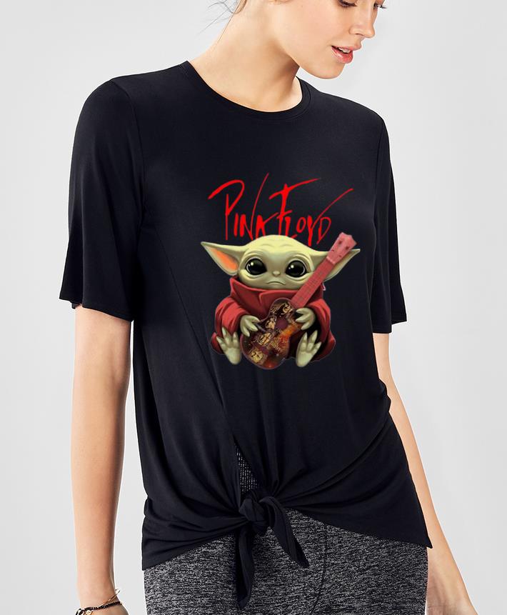 Hot Baby Yoda Hug Pink Floyd Guitar shirt 4 - Hot Baby Yoda Hug Pink Floyd Guitar shirt