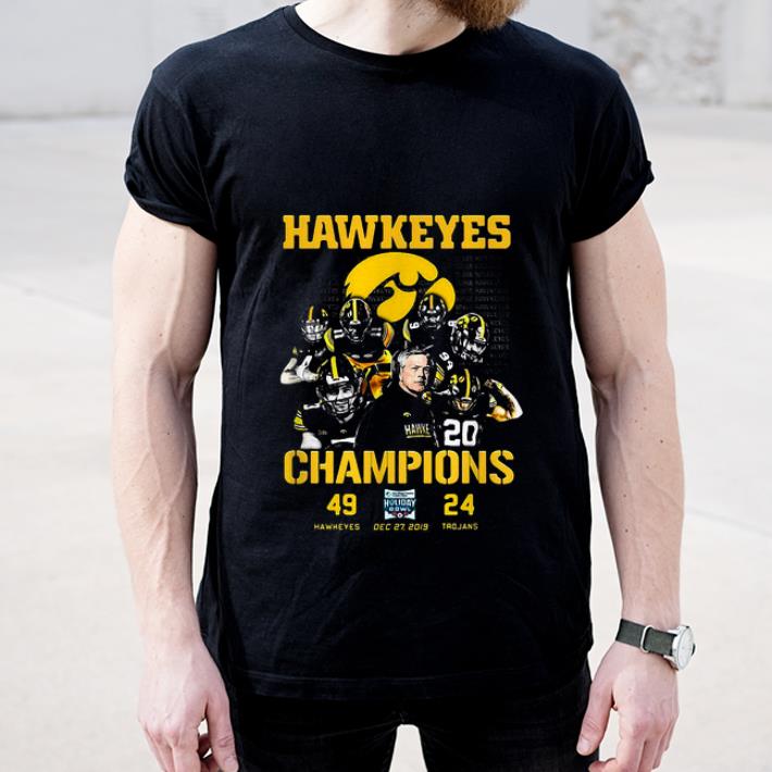 Hot Iowa Hawkeyes Champions 2019 Holiday Bowl shirt 4 - Hot Iowa Hawkeyes Champions 2019 Holiday Bowl shirt