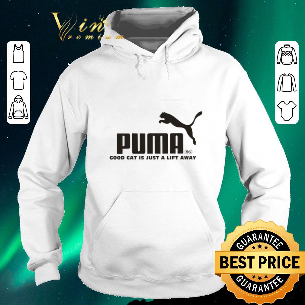 Hot Logo Puma SE good cat is just a lift away shirt sweater Hot Logo Puma SE good cat is just a lift away shirt sweater 4 - Hot Logo Puma SE good cat is just a lift away shirt sweater