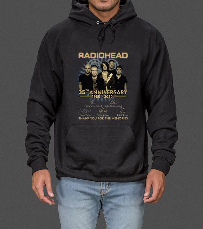 Hot Radiohead 35th Anniversary 1985 2020 Thank You For The Memories shirt 4 - Hot Radiohead 35th Anniversary 1985 2020 Thank You For The Memories shirt