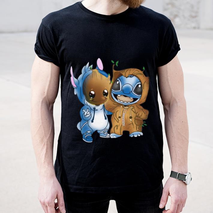 Nice Baby Groot And Stitch shirt 4 - Nice Baby Groot And Stitch shirt