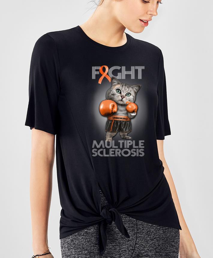 Nice Cat Boxing Fight Multiple Sclerosis shirt 4 - Nice Cat Boxing Fight Multiple Sclerosis shirt