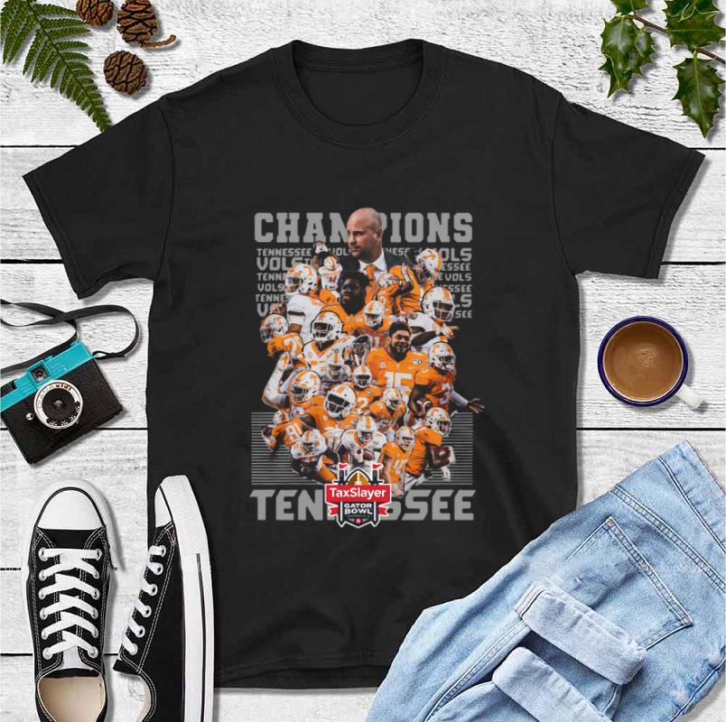 Nice Champions Tennessee Volunteers players TaxSlayer Gator Bowl shirt 4 - Nice Champions Tennessee Volunteers players TaxSlayer Gator Bowl shirt