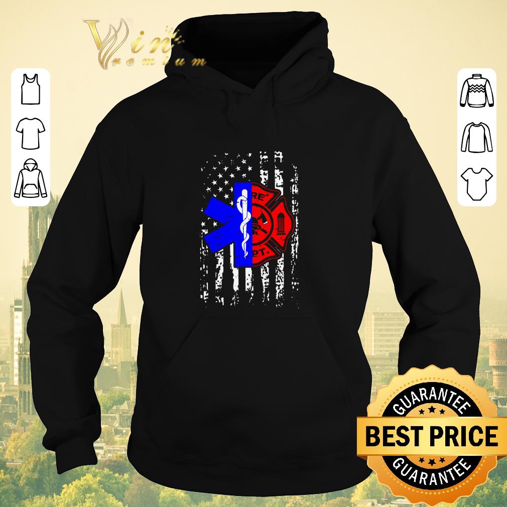 Nice Nurse EMT and Firefighter American Flag shirt sweater Nice Nurse EMT and Firefighter American Flag shirt sweater 4 - Nice Nurse EMT and Firefighter American Flag shirt sweater