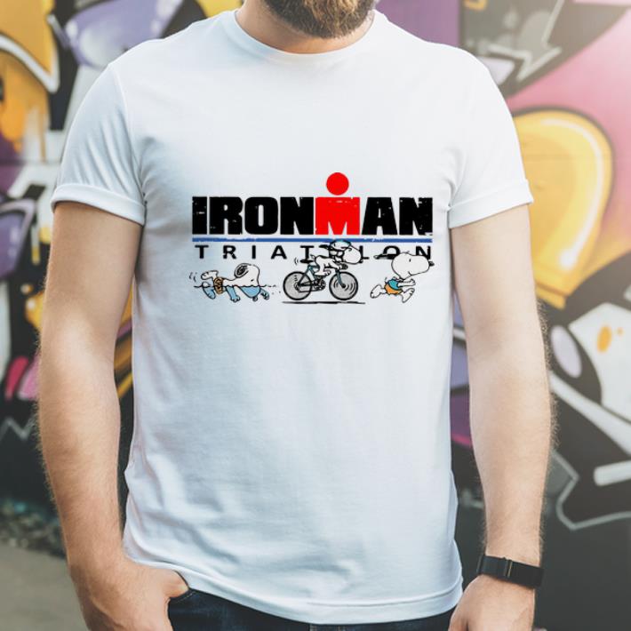 Nice Triathlon World Triathlon Corporation Snoopy Ironman shirt 4 - Nice Triathlon World Triathlon Corporation Snoopy Ironman shirt