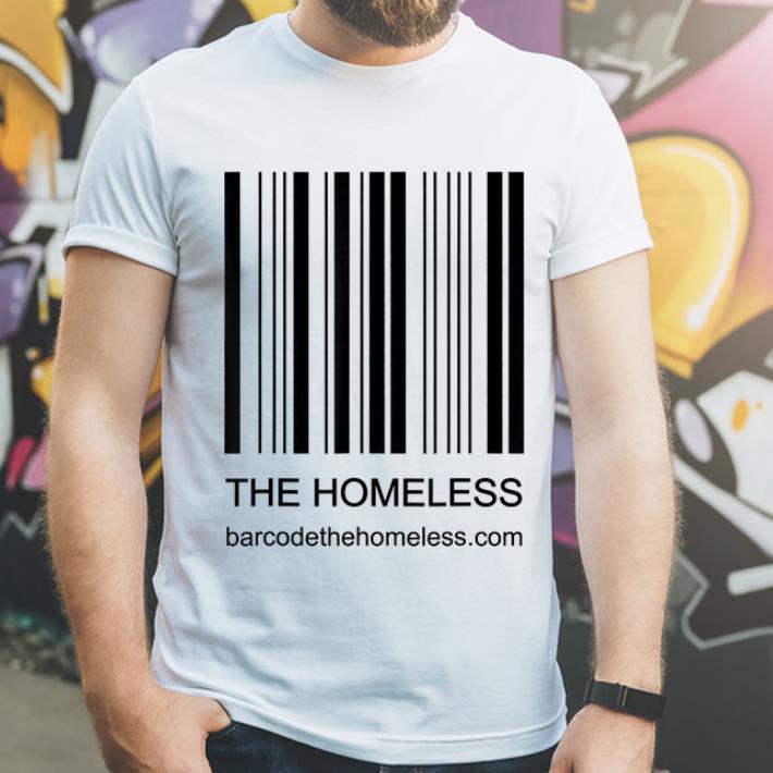 Official Bar Code Because We Care The Homeless shirt 4 - Official Bar Code Because We Care The Homeless shirt