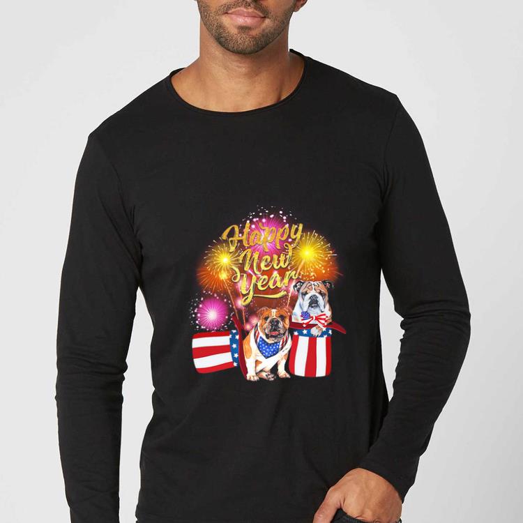 Official Bulldog Happy New Year shirt 4 - Official Bulldog Happy New Year shirt
