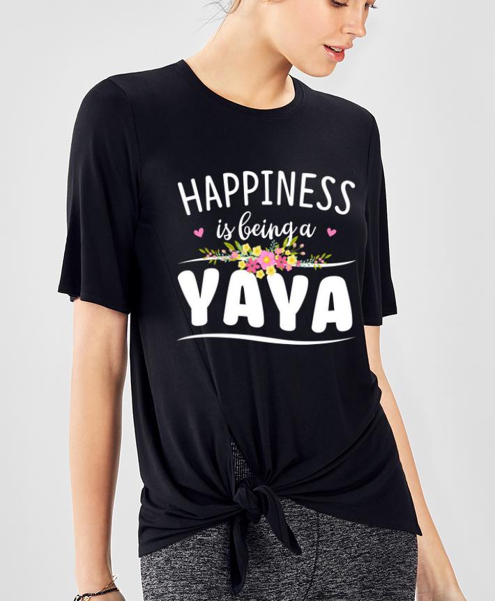 Official Happiness Is Being A Yaya Floral shirt 4 - Official Happiness Is Being A Yaya Floral shirt