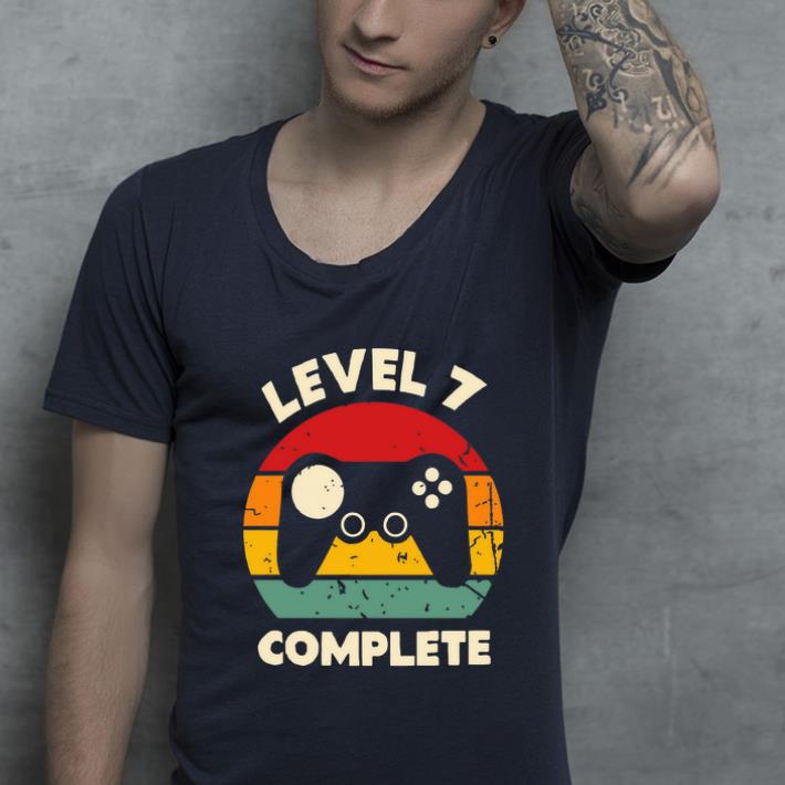 Official Level 7 Complete Gamer Vintages shirt 4 - Official Level 7 Complete Gamer Vintages shirt