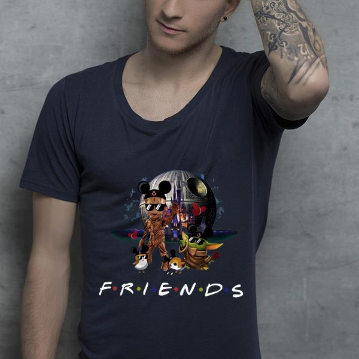 Official Star Wars Baby Yoda Baby Groot And Death Star Friends shirt 4 - Official Star Wars Baby Yoda Baby Groot And Death Star Friends shirt