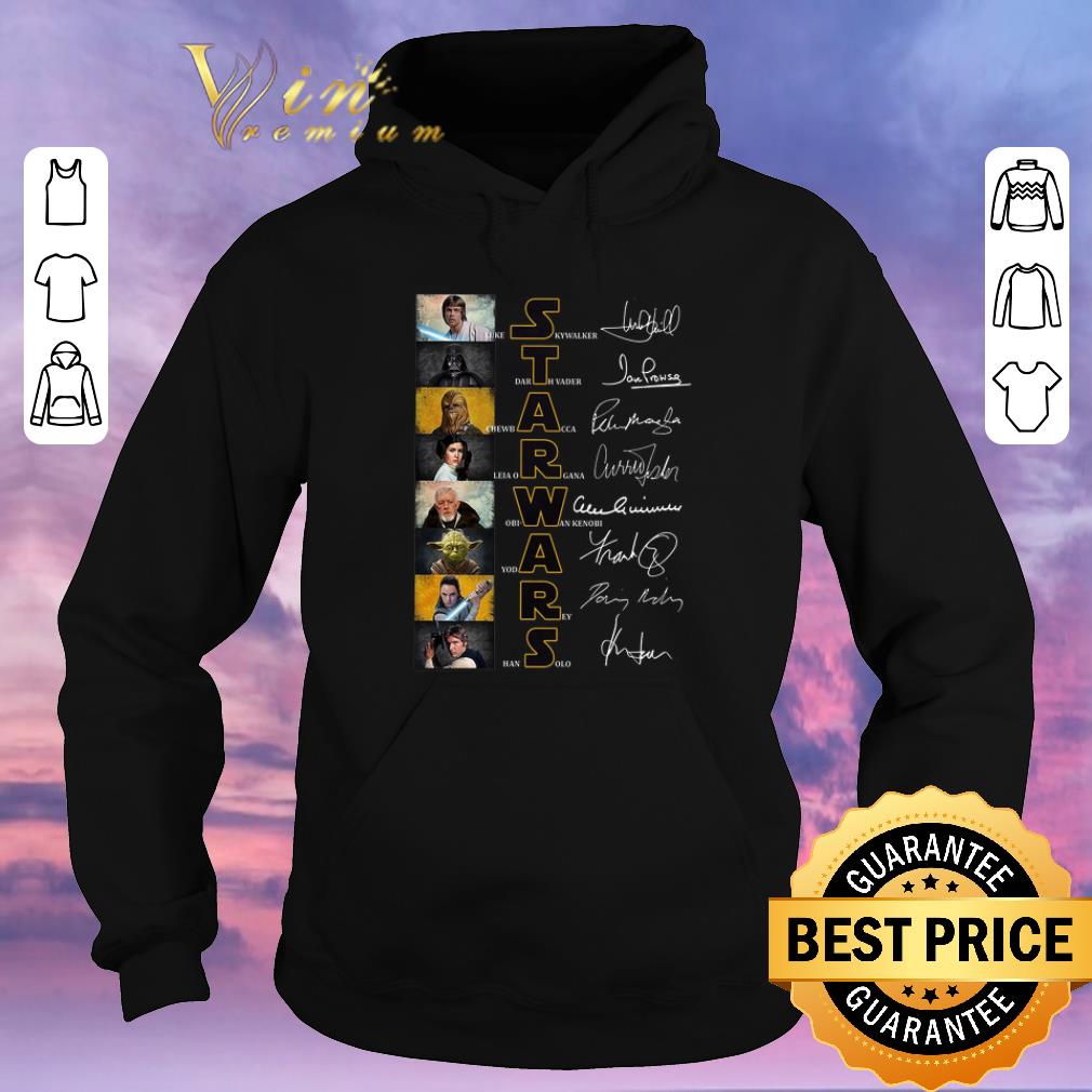 Official Star Wars Luke Skywalker Darth Vader Chewbacca Leia autographed shirt sweater 4 - Official Star Wars Luke Skywalker Darth Vader Chewbacca Leia autographed shirt sweater