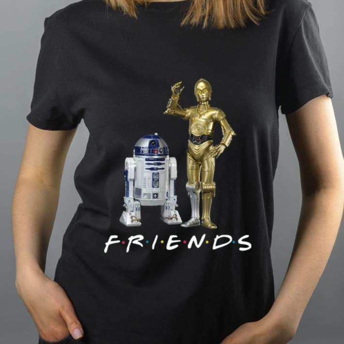 Official r2 d2 and c 3po Friends shirt 4 - Official r2-d2 and c-3po Friends shirt